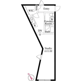 フロンティアコンフォート板橋ときわ台【4階】の間取り