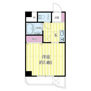 アーネスト山手II【2階】の間取り