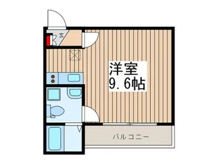 シャンブル英美【4階】の間取り