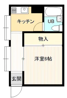 オリエンタルビル【4階】の間取り