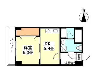 東京都杉並区阿佐谷南1【マンション】の間取り