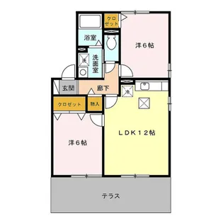 プレイン【1階】の間取り