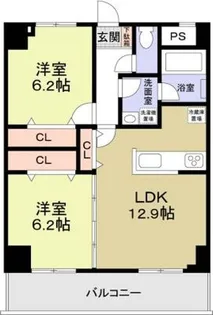 ブルーウッド金沢八景【4階】の間取り