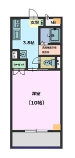 STマンション【4階】の間取り