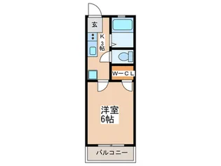 Yellow WarbIer【1階】の間取り