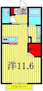 ローズガーデン柏の葉A棟【1階】の間取り