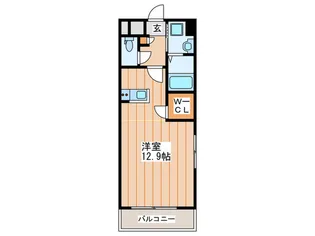 コンコ-ド福寿II【2階】の間取り
