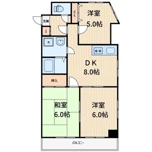 PLATA TOMIOKA【2階】の間取り