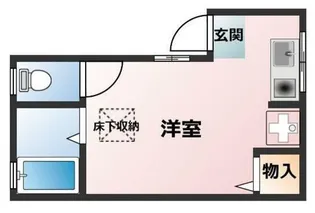マカロニほうれん荘【1階】の間取り