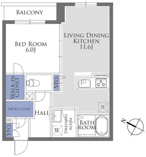 ガーデンレジデンス北嶺ウエスト棟【3階】の間取り