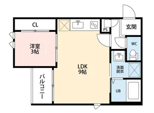 REGALEST熊本駅前【1階】の間取り