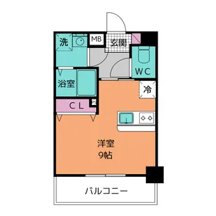 グランテラス熱田【2階】の間取り