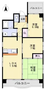 第一アリメントビル【5階】の間取り
