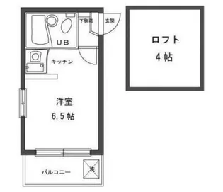 カオパレス2【2階】の間取り