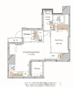ブランシエスタ上野【5階】の間取り