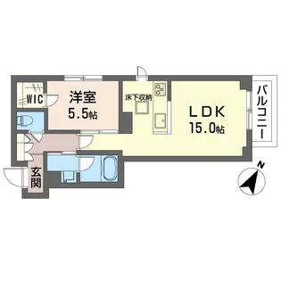 リラフォート【1階】の間取り