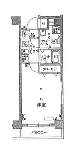 スカイコート錦糸町【6階】の間取り