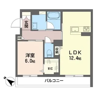 SHM サンパティーク M【3階】の間取り