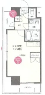 club orient No72【7階】の間取り