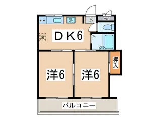 V・I・P相模が丘【1階】の間取り