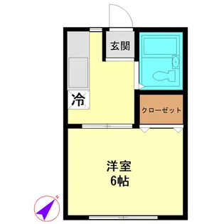 パークサイド初富【2階】の間取り