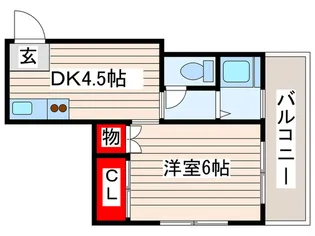 三澤ビル【4階】の間取り