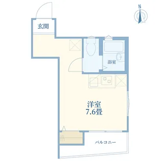 ON.大崎【2階】の間取り