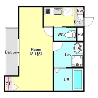 ジーメゾンヒルズ五井中央西【2階】の間取り