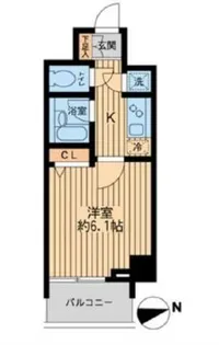 HF早稲田レジデンスII【8階】の間取り