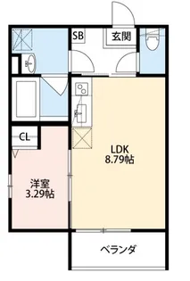 L’Etoile(レトワール)【2階】の間取り