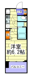 エステムプラザ福島ジェネル【8階】の間取り