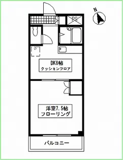 臼井第2ビル【3階】の間取り