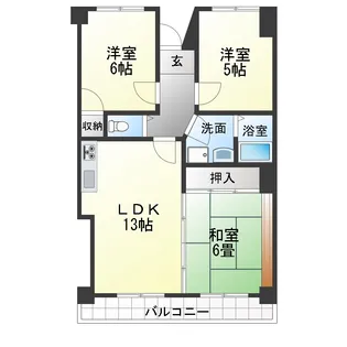 スカイライフ新宿【9階】の間取り