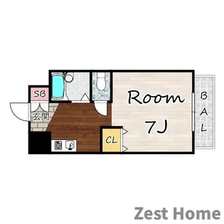 グレイスマンション4番館【5階】の間取り