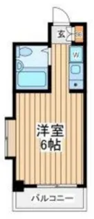 キャッスルマンション橋本【4階】の間取り