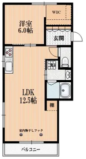 ミユキハイツ【2階】の間取り