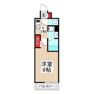 リヴシティ成増ミュジオ【1階】の間取り