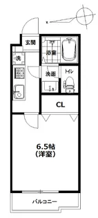 アルカディア野方【1階】の間取り