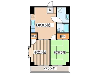ガ-デンハウス茅ケ崎【1階】の間取り