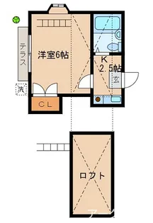 アンピエス元町【1階】の間取り