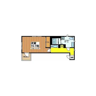 ララハウス【1階】の間取り