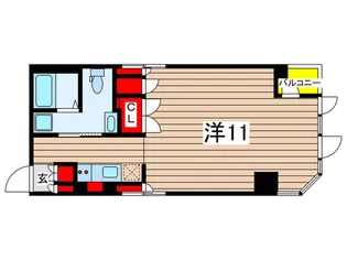 第2谷ビル【2階】の間取り