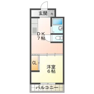 江戸宿阿部喜【4階】の間取り