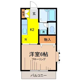パナックス【2階】の間取り