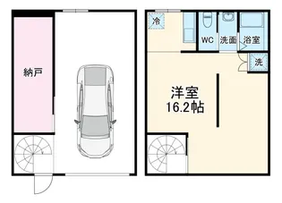 R1 FUKUROI GLBの間取り