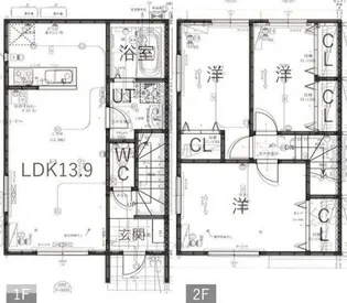 グラン・ファミリアA【1階】の間取り