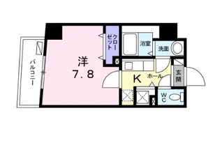 アンソレイエ【3階】の間取り