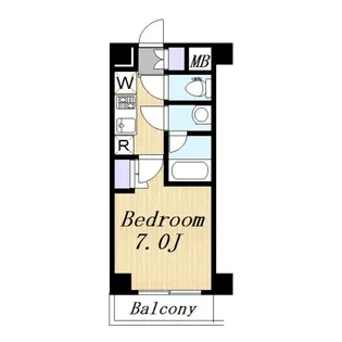 Single mansion 紅葉坂【1階】の間取り