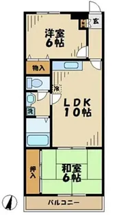 ファミール015【2階】の間取り