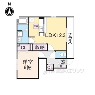 ポラリス【1階】の間取り